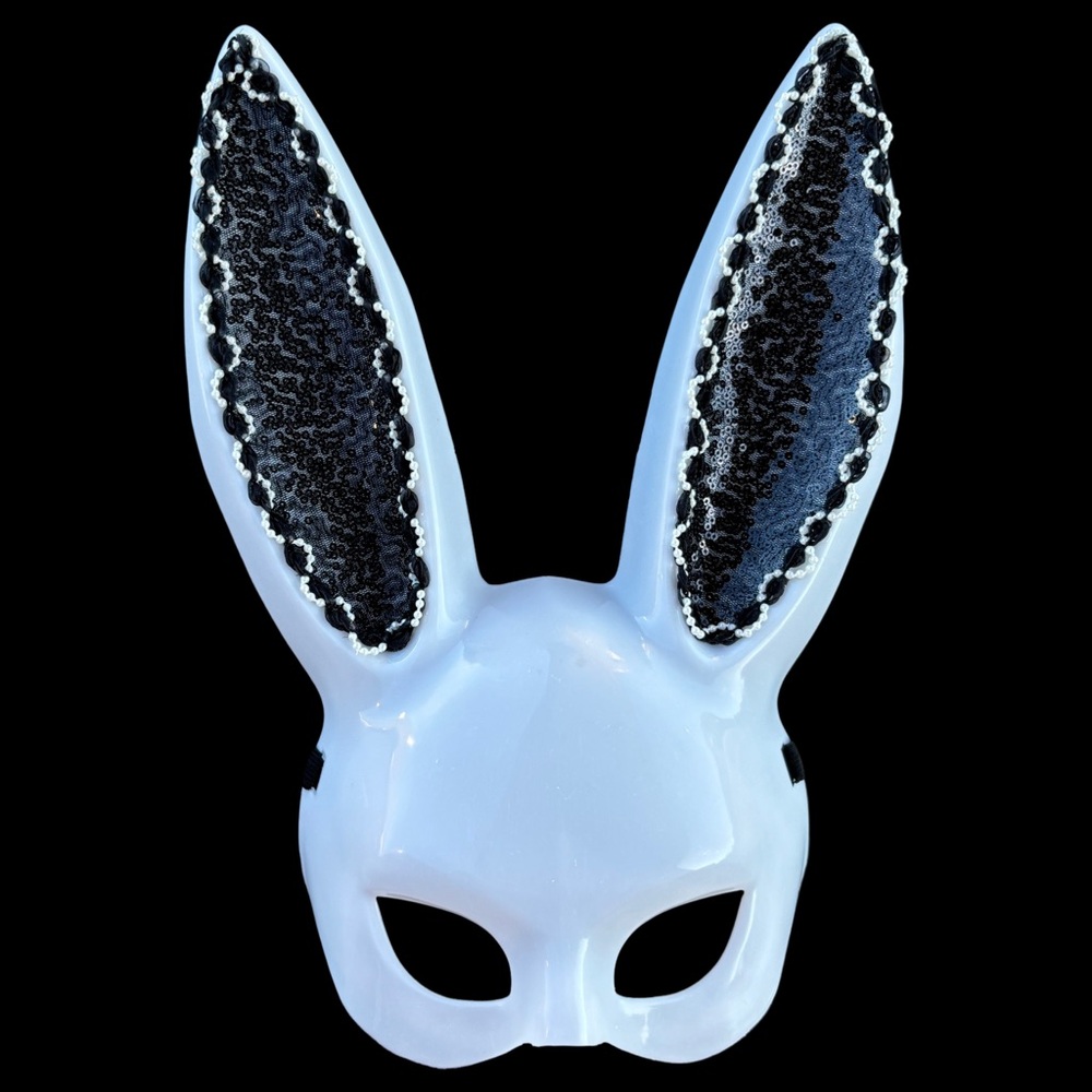“French Maid” Adult Bunny Rabbit Mask